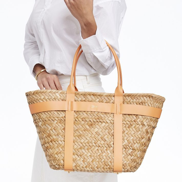 Baja Palm Leaf Tote | Mark and Graham