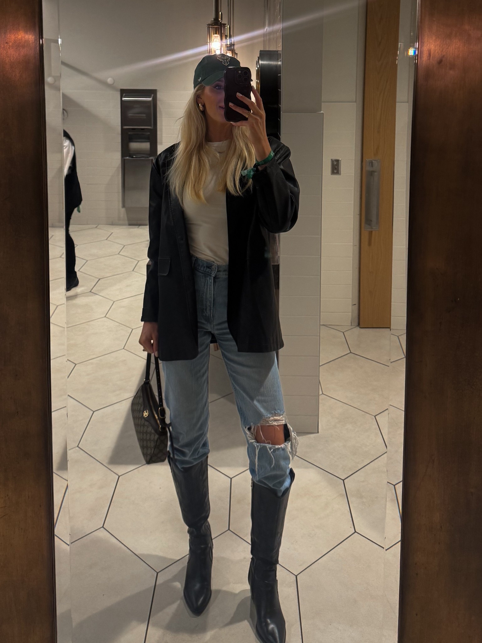 Game day attire
Similar jeans Abercrombie 
Similar blazer
Boots from Amazon 

#LTKTall #LTKStyleTip #LTKSeasonal