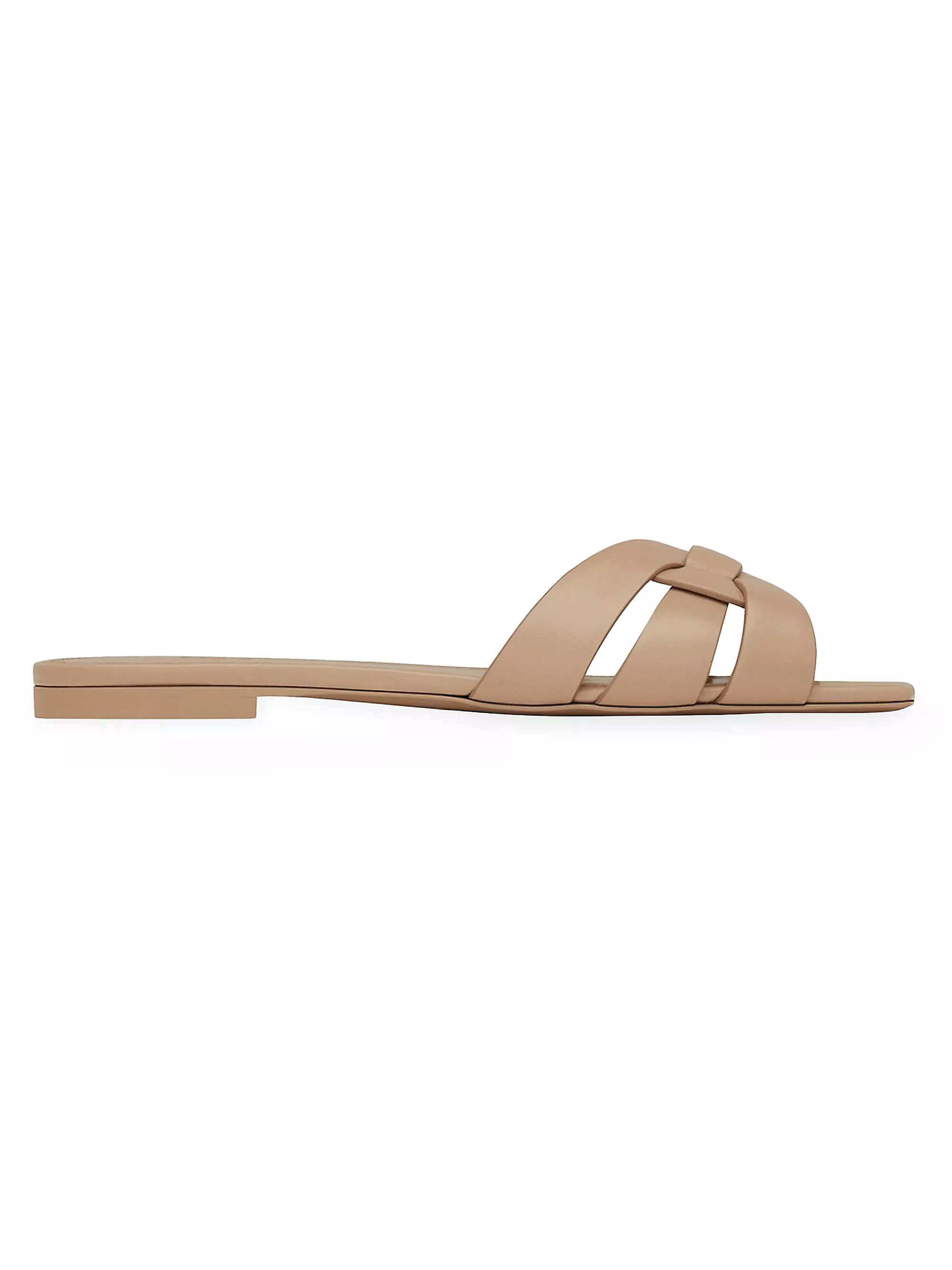 Tribute Mules in Smooth Leather | Saks Fifth Avenue