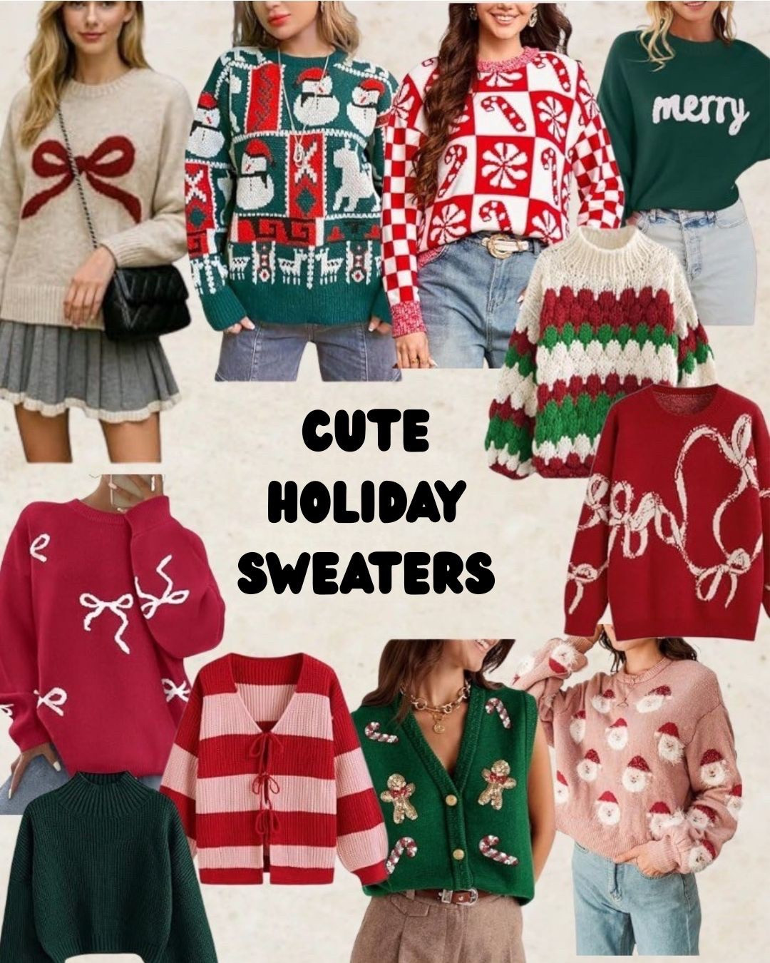 time to pick your outfits for the holiday season and nothing is better than a cute sweater! ❄️❤️‍🔥

#LTKHoliday #LTKCyberWeek #LTKSeasonal