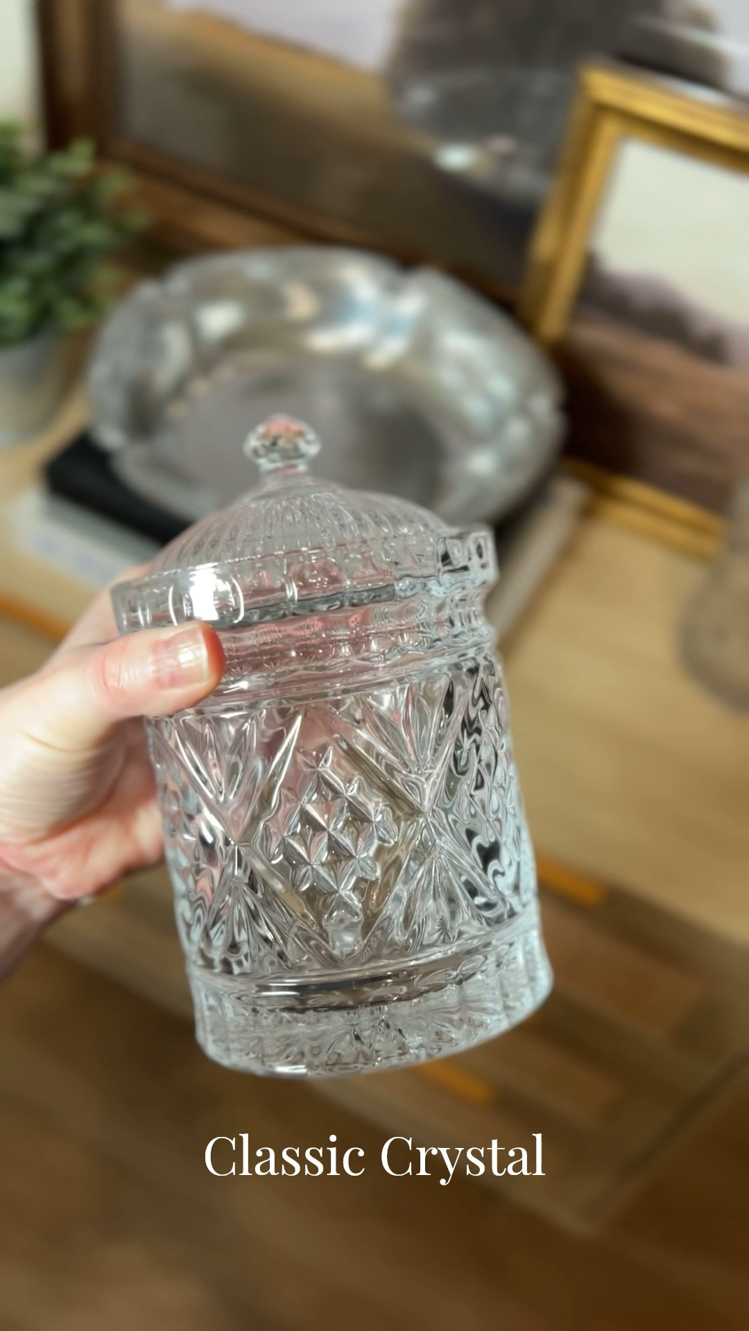 Still obsessing over these glass etched crystal canisters. 

#LTKHome