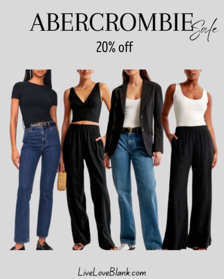 Abercrombie 20% off select styles
My go to jeans for years
Black blazer 
Casual outfits 
#ltku

#LTKover40 #LTKstyletip #LTKsalealert
