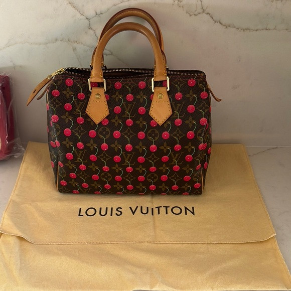 Rare Limited Edition Louis Vuitton Cerise Cherry Speedy 25 Vintage | Poshmark