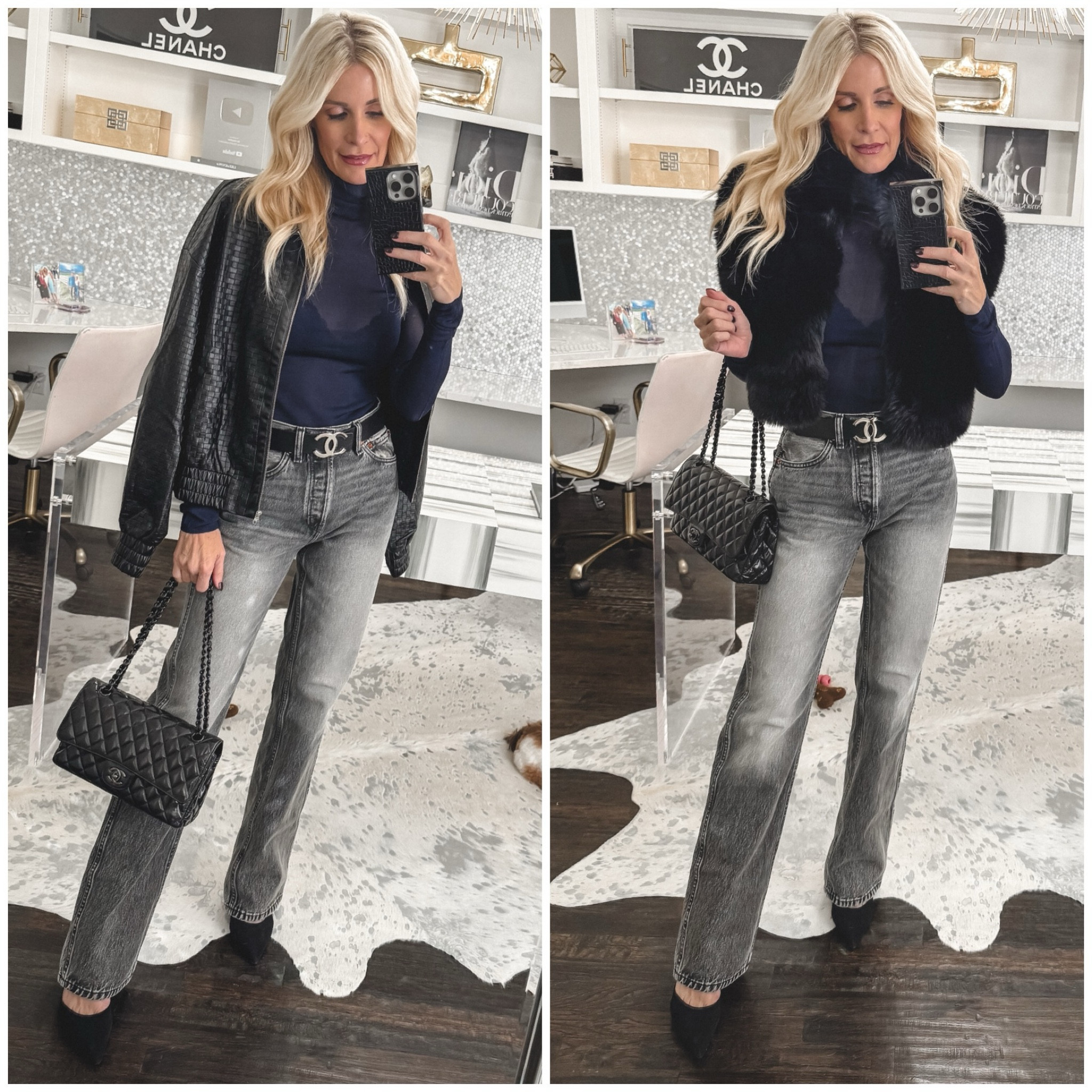 🔥 Gray jeans are making a major comeback in 2025! 🔥

Move over black and blue—gray is the new neutral. From sleek, slim cuts to relaxed fits, gray denim is taking over as one of this year's hottest trends. Whether you're dressing them up with a faux fur vest or keeping it casual with a bomber jacket, these versatile jeans are perfect for any occasion. They run tts, I’m wearing a size 24. 

Expect gray to be everywhere this year—no longer just for rainy days, it's the go-to for a chic, edgy look. Are you ready to rock the gray jean trend in 2025?

PS - I just published a brand new YOUTUBE VIDEO sharing 7 of 2025’s hottest denim trends so be sure and check that out as well. #linkinstories 

#DenimTrends #GrayJeans #Fashion2025 #StyleGoals #DenimLove



#LTKFindsUnder100 #LTKStyleTip #LTKOver40