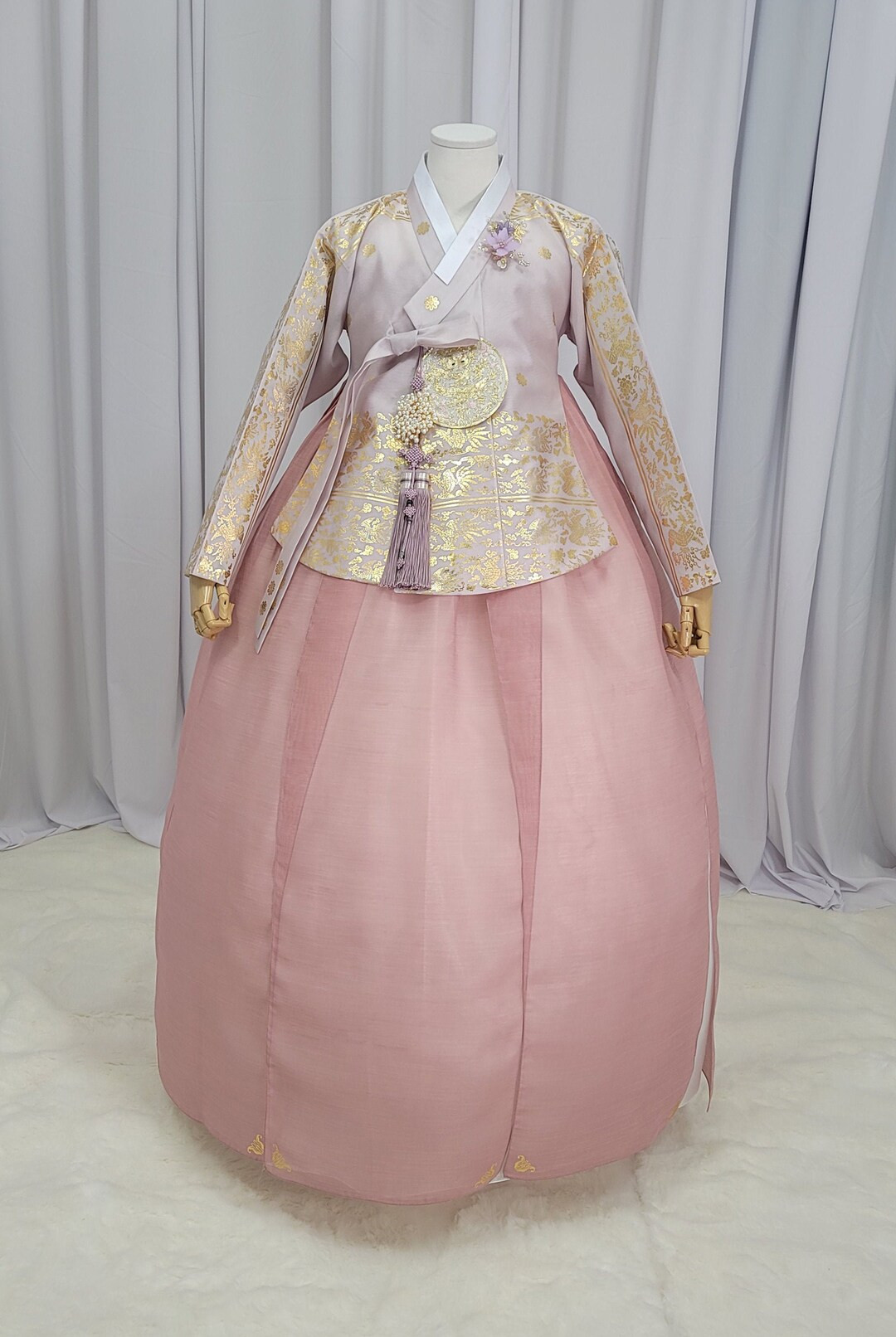 Woman Hanbok  Dress Korea Traditional Clothes Set Wedding Ceremony Birthday Custom Order OSH09 | Etsy (US)