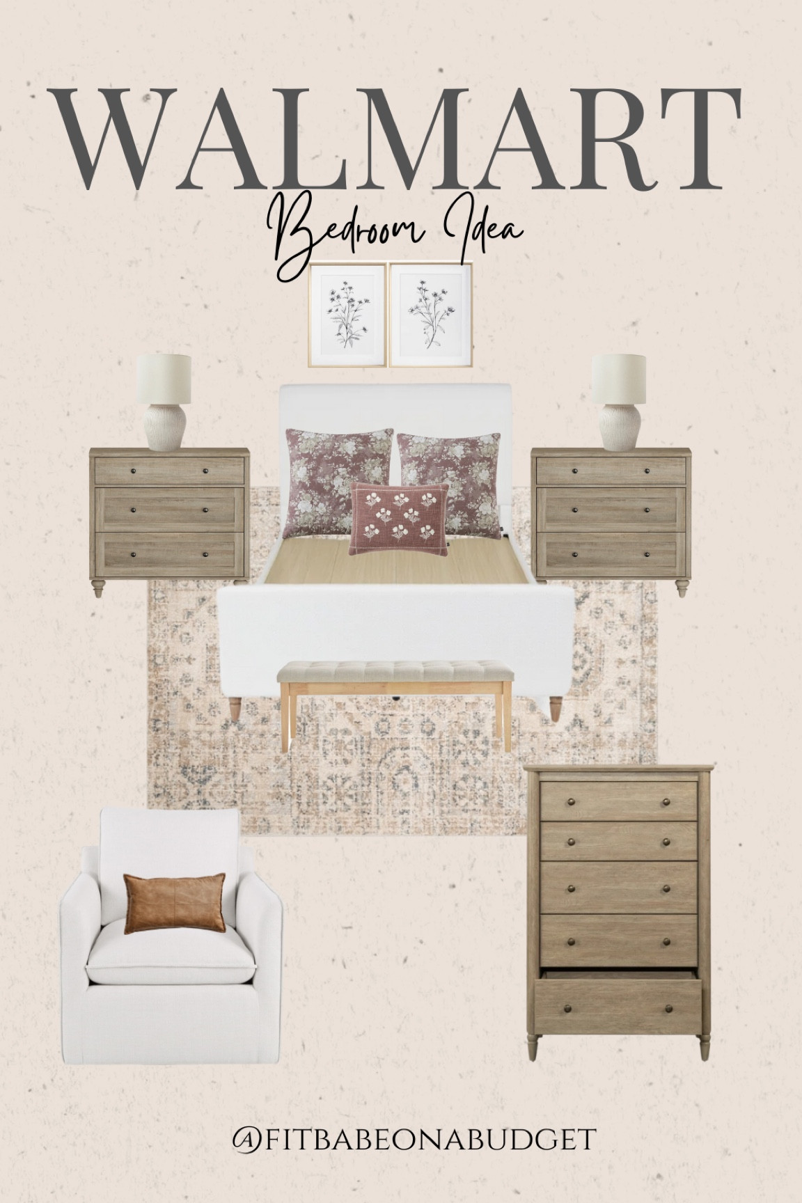 Walmart master bedroom decor idea 

#LTKParties #LTKHome #LTKFindsUnder100