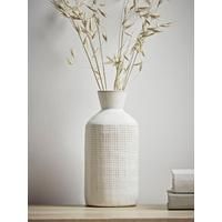 Cox & Cox Whitewashed Bottle Vase | Very (UK)