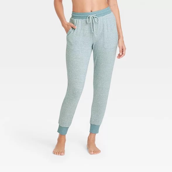 Women's Perfectly Cozy Striped Lounge Jogger Pants - Stars Above™ | Target