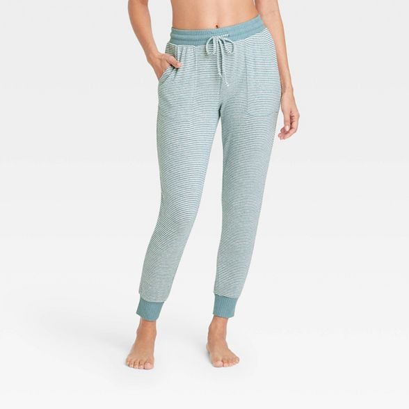 Women's Perfectly Cozy Striped Lounge Jogger Pants - Stars Above™ | Target