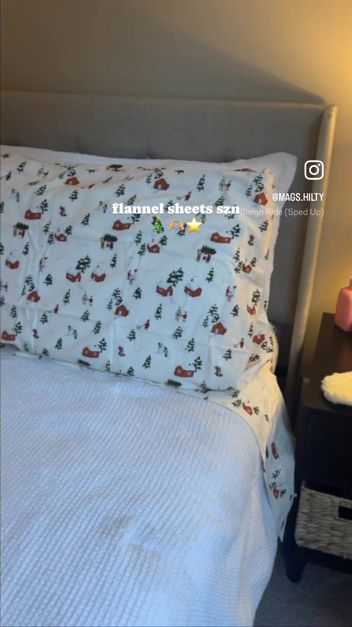 the comfiest coziest flannel sheets for Christmas!🎄❤️❄️

#LTKhome #LTKfindsunder50 #LTKHoliday