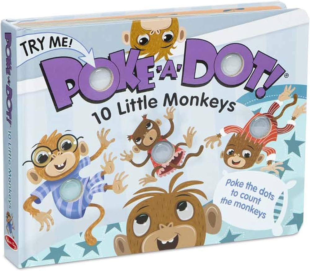 Poke-a-Dot: 10 Little Monkeys | Amazon (US)