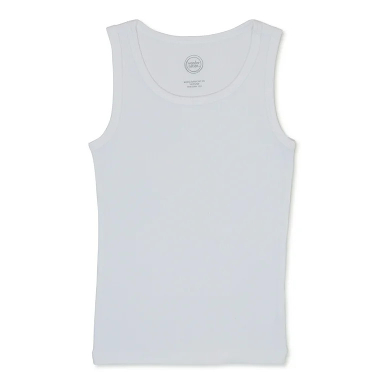 Wonder Nation Girls Kid Tough Tank Top, Sizes 4-18 and Plus - Walmart.com | Walmart (US)
