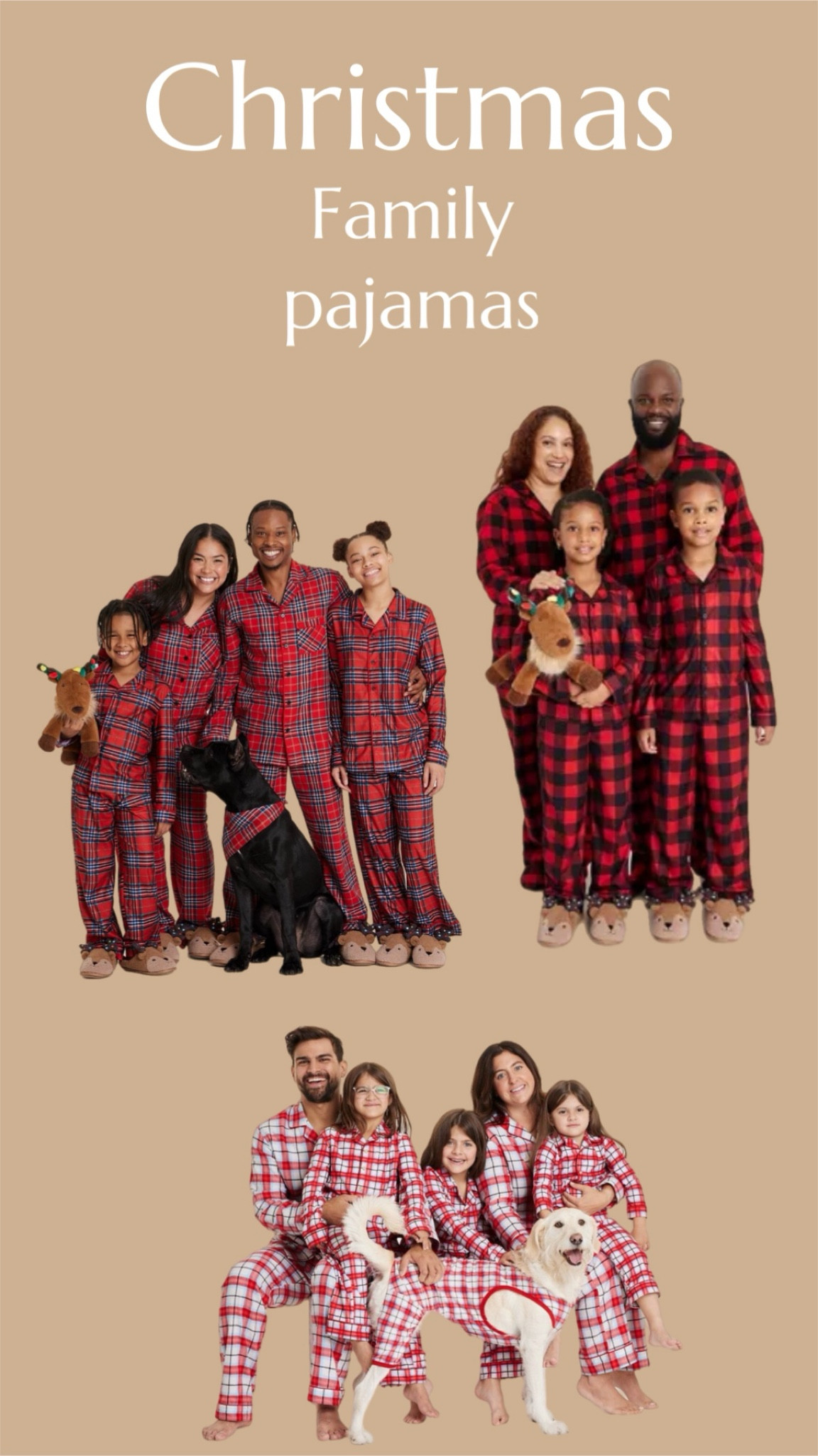 Family Christmas pajamas
