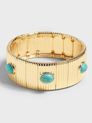 Turquoise Stretch Bracelet | Banana Republic (US)