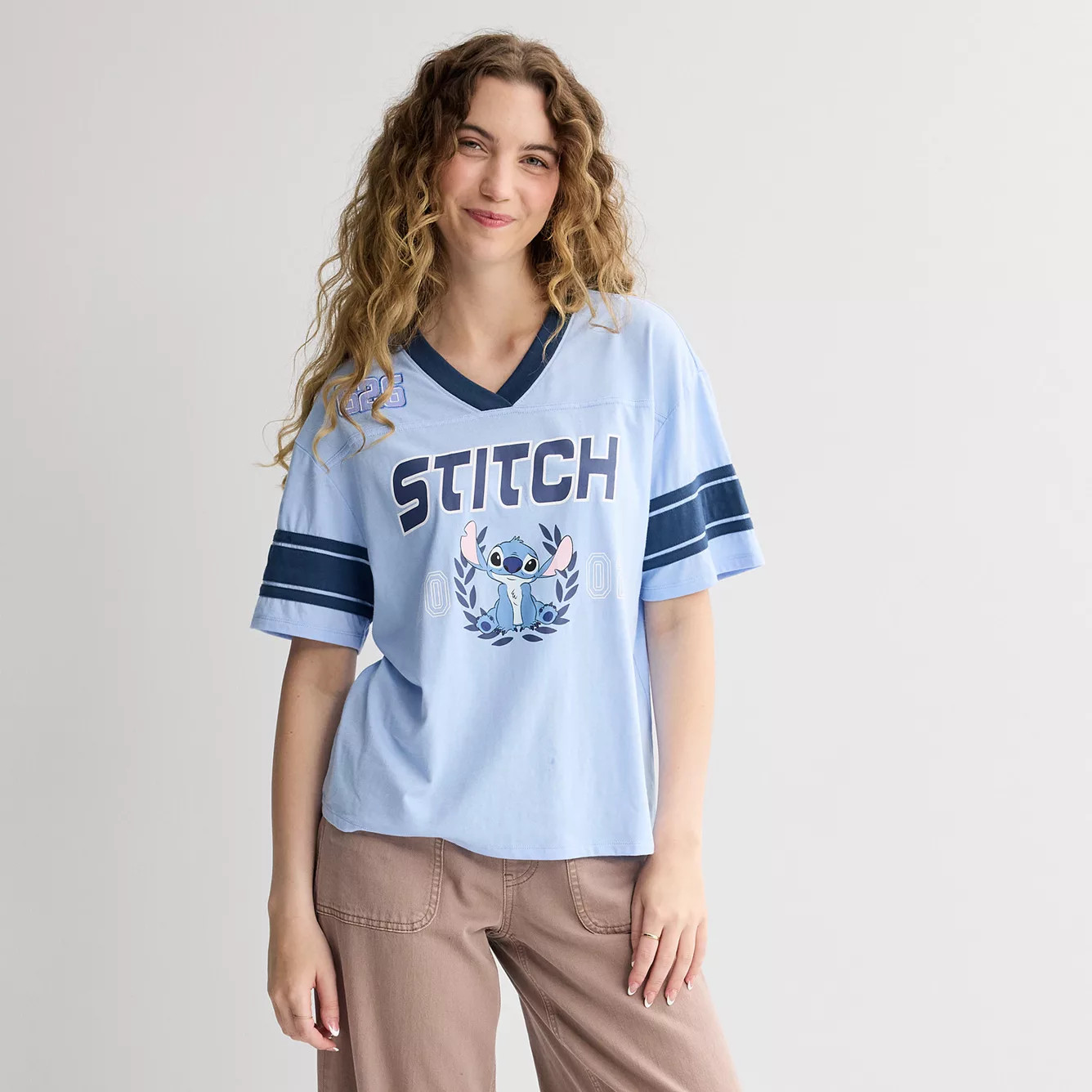 Juniors' Disney's Stitch Graphic Fashion Tee | Kohl's