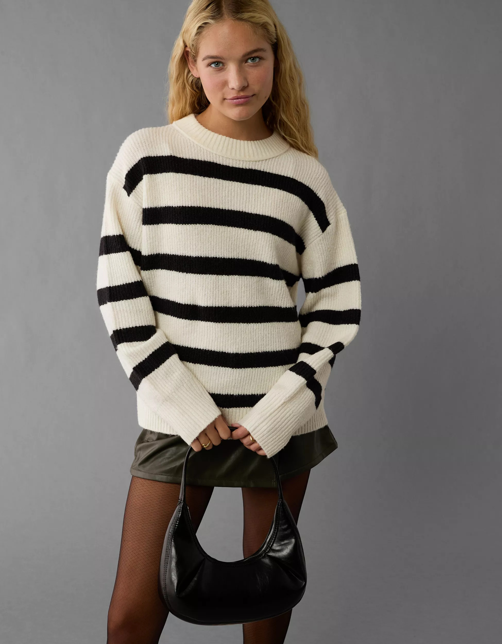 AE Whoa So Soft Crew Neck Sweater | American Eagle Outfitters (US & CA)