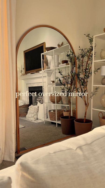 Our mirror is on sale for 60% off!! I have never seen it this cheap before. This is in the XL size! 

Arch mirror, oversized mirror, bedroom mirror, living room mirror, home decor, neutral decor, wooden mirror 

#LTKSpringSale #LTKhome #LTKsalealert