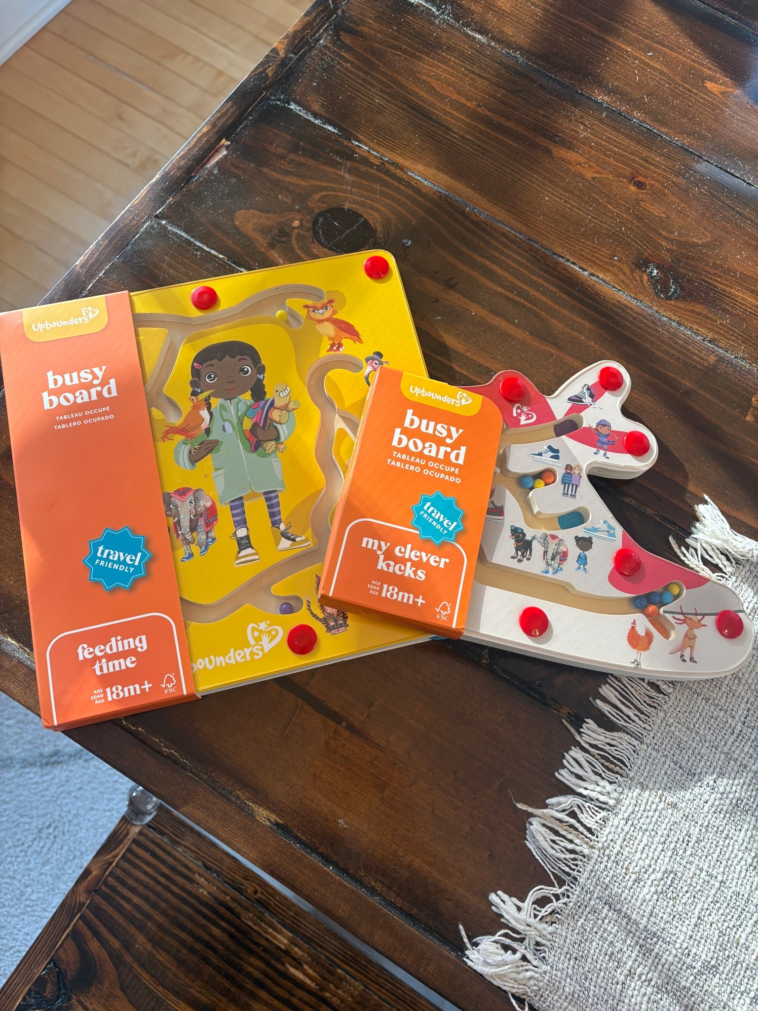 Loving both of these little busy board mazes from upbounders!! Such a good travel toy for toddlers and works on fine motor/problem solving ☺️

#LTKFamily #LTKTravel #LTKKids