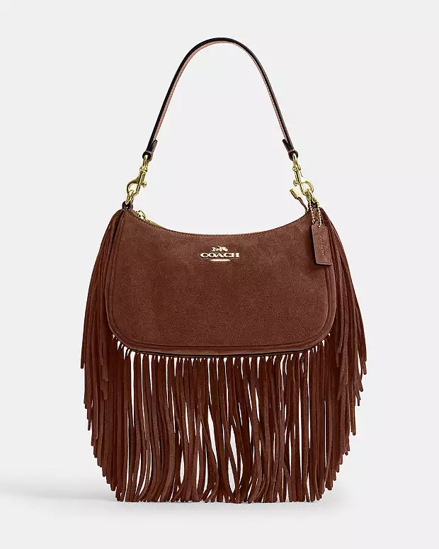 Teri Shoulder Bag With Fringe | Coach Outlet US