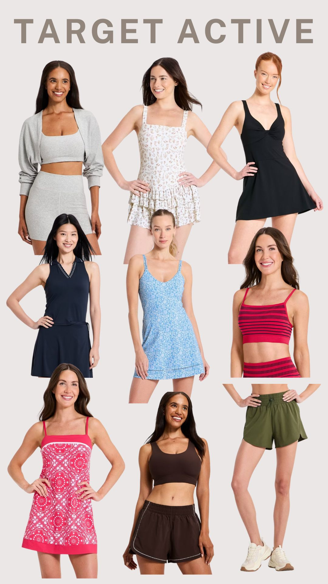 New Target activewear that’s as cute as it is functional. 🤍 

 #LTKgrwm #LTKootd #LTKActive