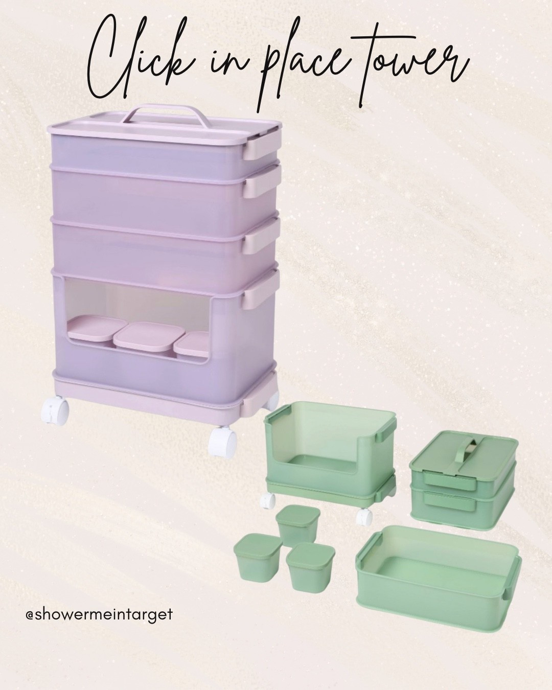 The @Target  storage find you didn’t know you needed  is on sale! 🤍✨

This Brightroom™ Click-in-Place Tower Starter Kit is such a smart home organization solution for keeping clutter under control! The stackable storage containers are perfect for organizing office supplies, kids’ items, craft supplies, beauty products, household essentials, and more.

I love that it’s easy to move from room to room with the built-in handle and wheels — perfect for small spaces, closets, playrooms, laundry rooms, or anywhere you need extra storage.

A practical Target home find that actually makes organizing easier! 🤍

#TargetFinds #TargetHome #HomeOrganization #StorageSolutions #HomeOrganizationIdeas #SmallSpaceOrganization #OrganizedHome #Brightroom

#LTKHome #LTKmomlife #LTKSaleAlert