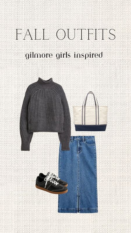 Fall outfits inspired by Gilmore girls. Soft casual girl style. Fall, cozy sweaters and knits. Denim for fall. Fall accessories. J crew sale womens SHOPNOW sale code for fall fashion 

#LTKSeasonal #LTKSale #LTKFind