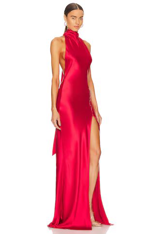 SAU LEE Penelope Gown in Red from Revolve.com | Revolve Clothing (Global)