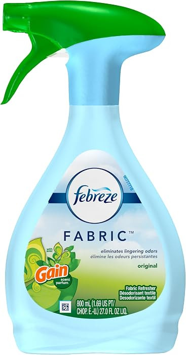 Febreze With Gain Original Scent Fabric Refresher, 27 oz | Amazon (US)