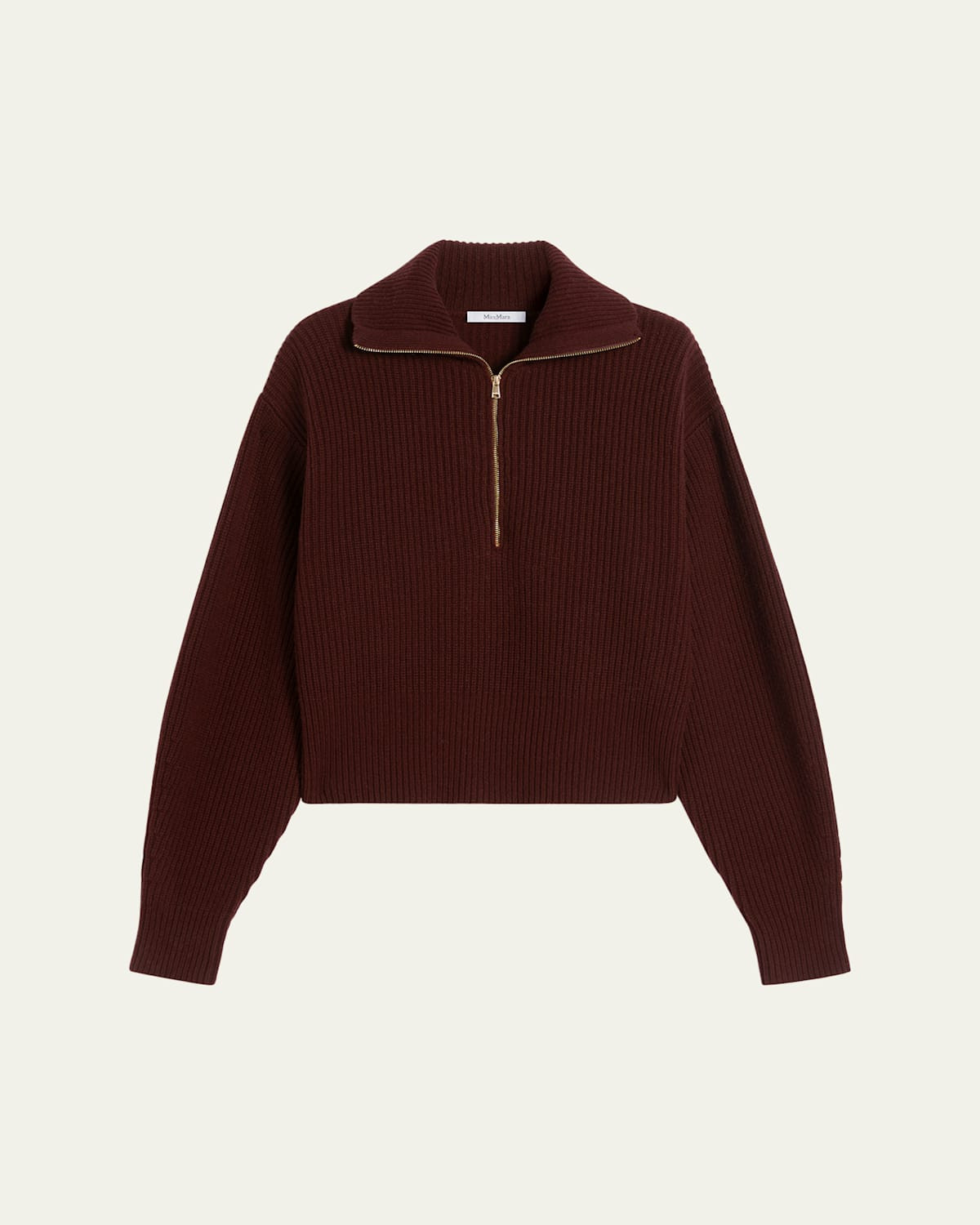 Wool-Cashmere Quarter-Zip Sweater | Bergdorf Goodman