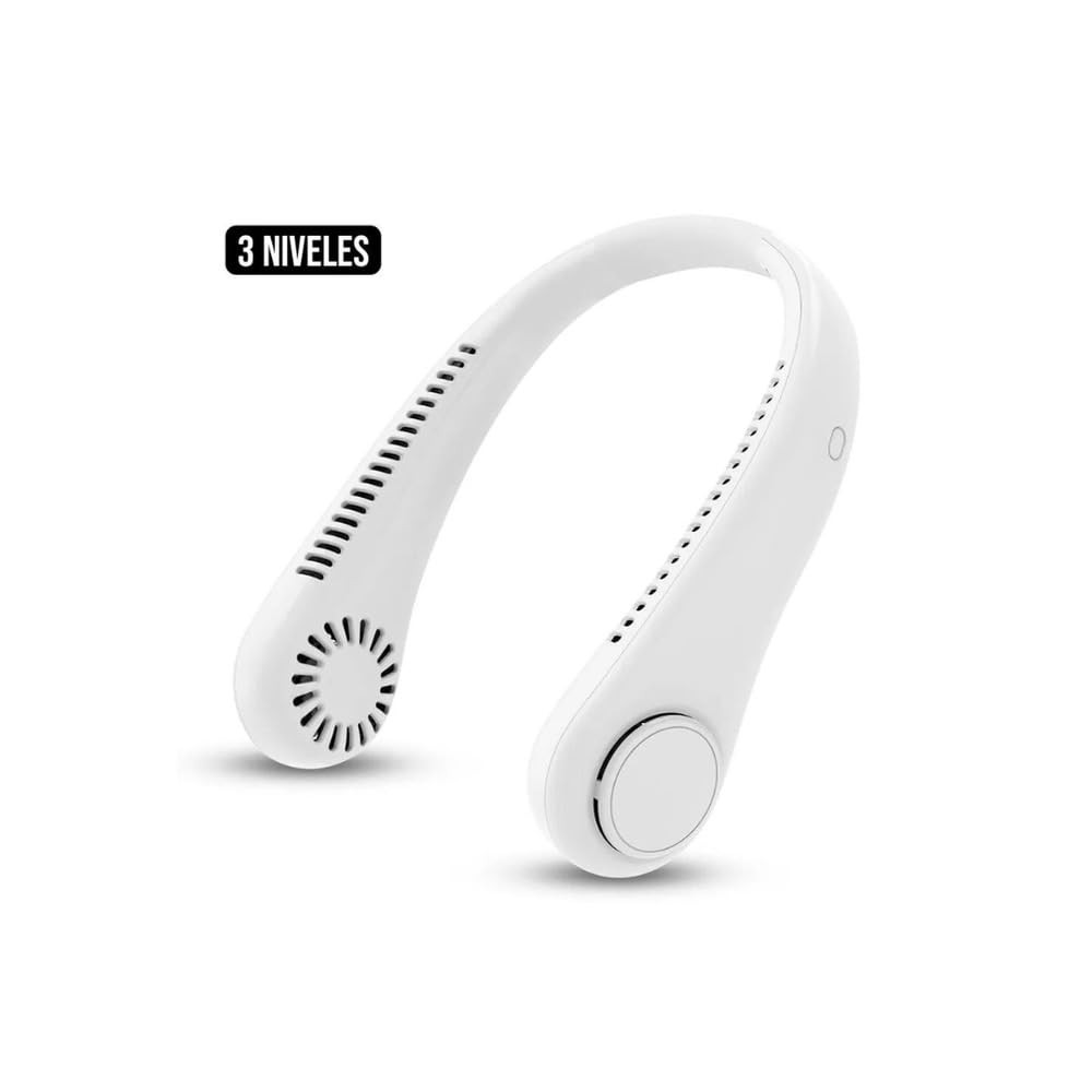 CIVPOWER Neck Fan: Portable Personal Neck Cooling Rechargeable Bladeless Fan - Hands Free 3 Speed... | Amazon (US)