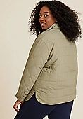 Plus Size Quilted Bomber Jacket | Maurices