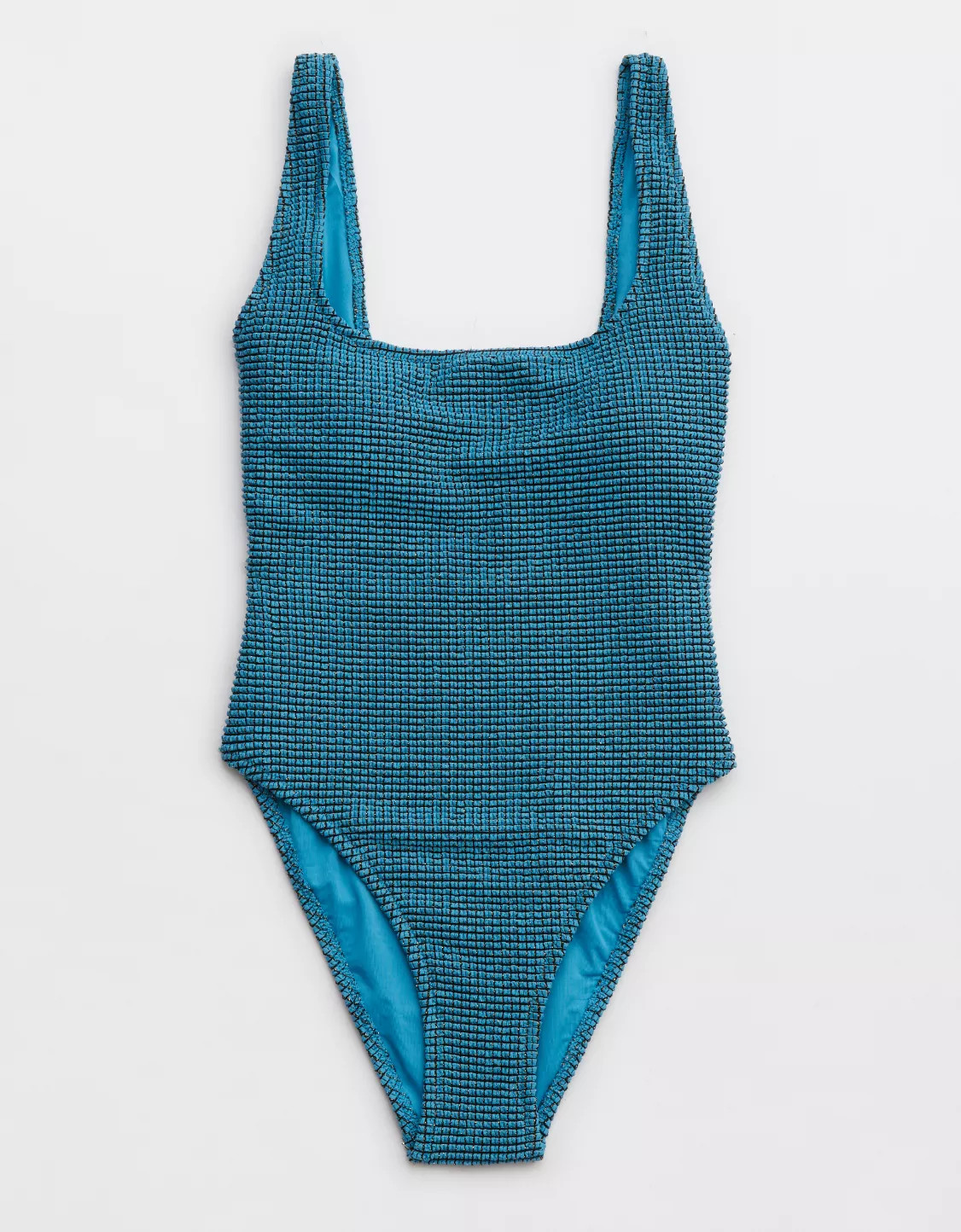 Aerie Lurex Crinkle Babewatch One Piece Swimsuit | Aerie