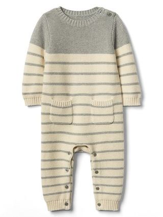 Baby Brannan Stripe One-Piece | Gap (US)