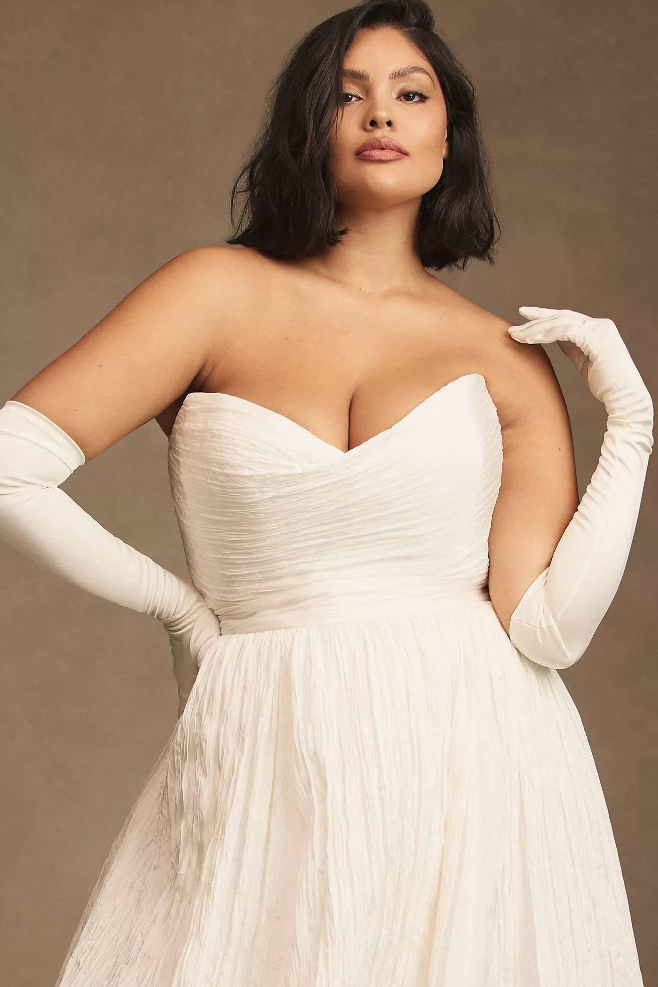 Jenny Yoo Laurel Strapless Sweetheart Wedding Gown | Anthropologie (US)