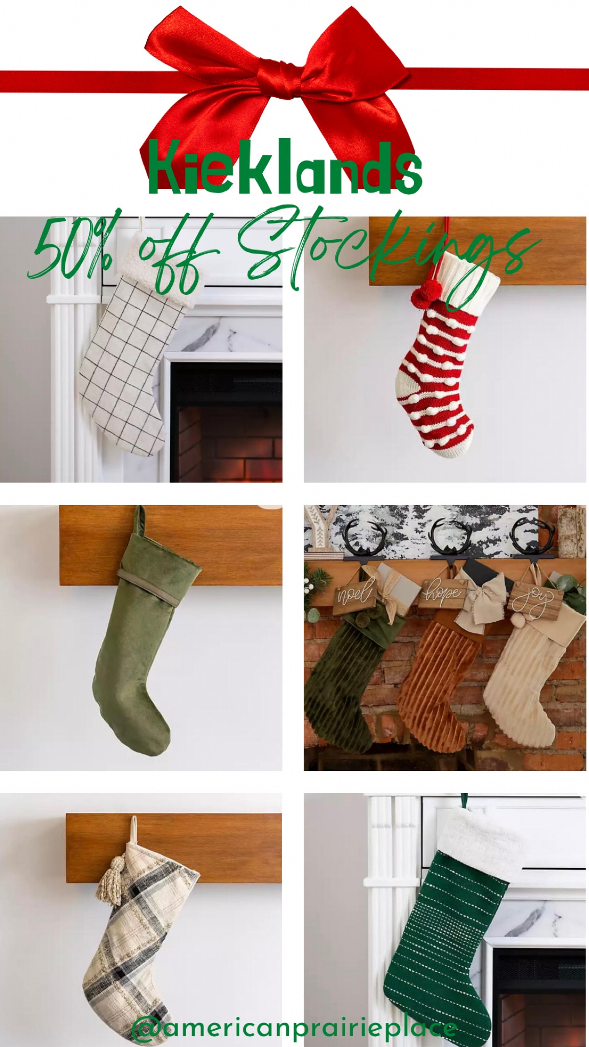 Stocking on sale at Kirklands up to 50% off! 

#LTKhome #LTKHoliday #LTKSeasonal