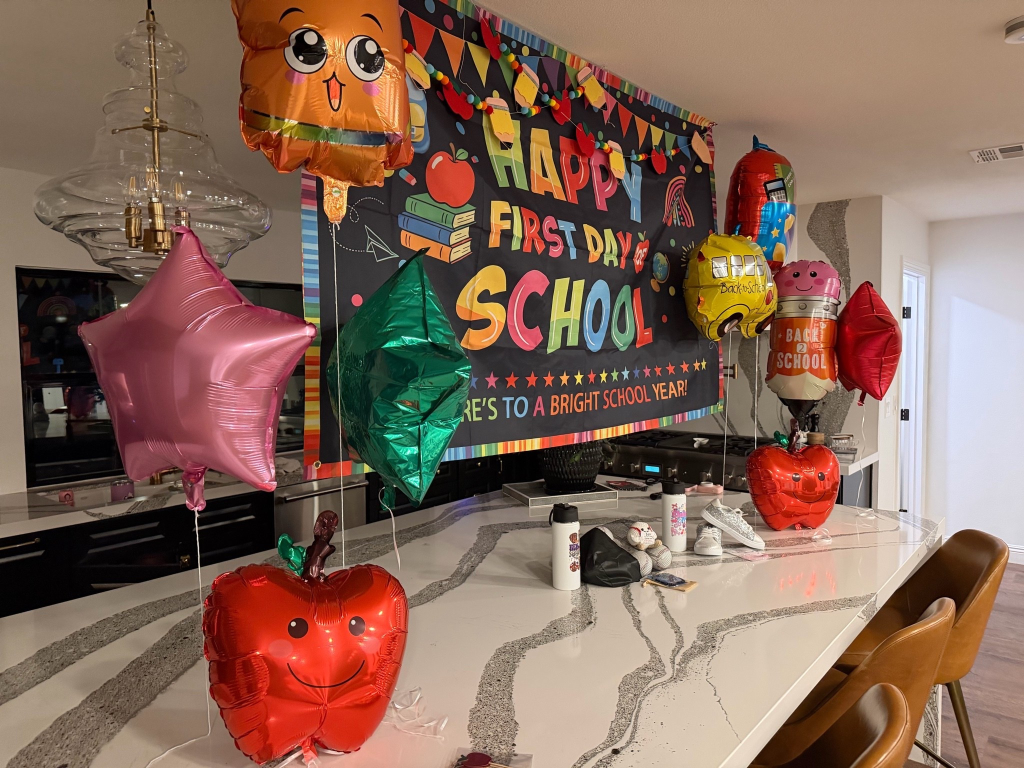 Back to school! Excited to surprise the kiddos in the morning. 

Back to school decorating 
Back to school vibes

#LTKdayinmylife #LTKKids #LTKHome
