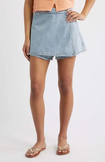 Rip Curl Ellie Denim Skort | Nordstrom | Nordstrom