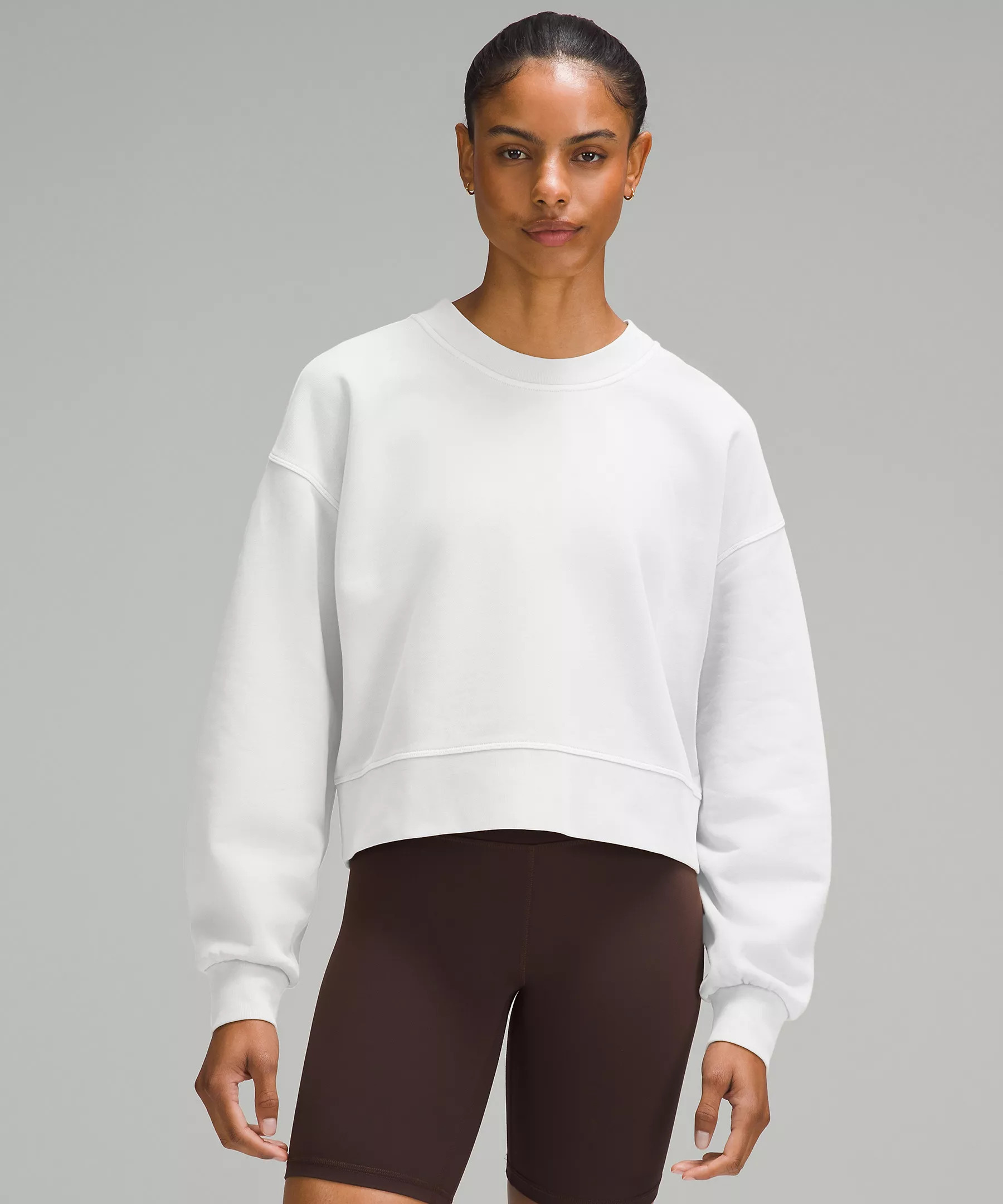 Perfectly Oversized Cropped Crew | Lululemon (US)