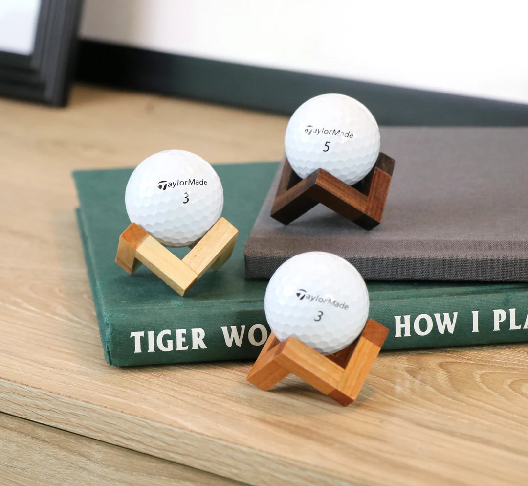 Golf Ball Display Golf Ball Holder 3-pack - Etsy | Etsy (US)