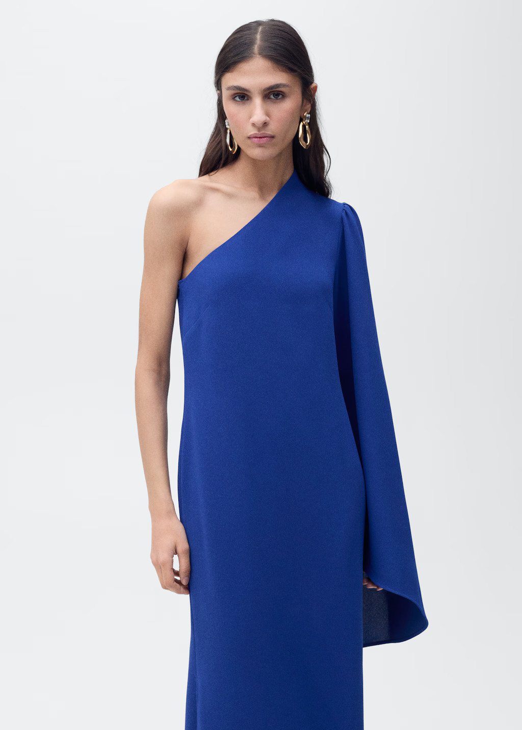 Long flared sleeve dress - Women | MANGO USA | Mango (US/MX/AU)