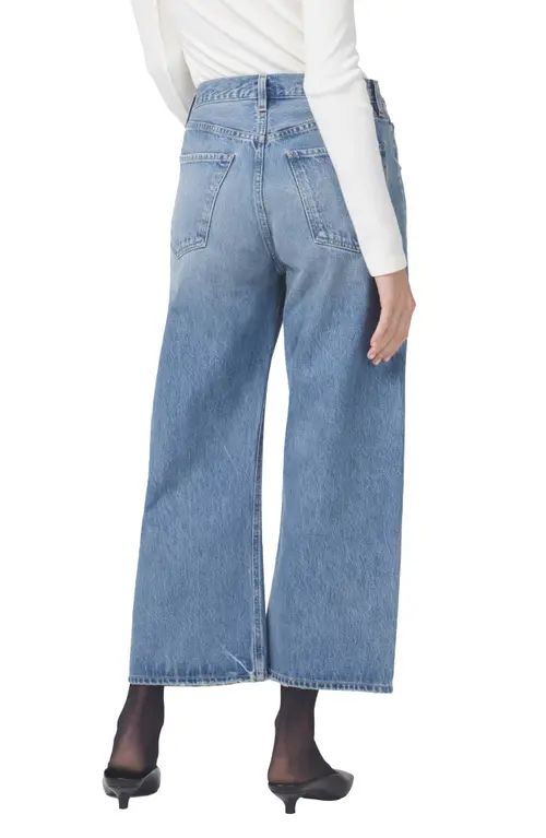 Citizens of Humanity Gaucho High Waist Crop Wide Leg Organic Cotton Jeans in Sodapop Md Ind at No... | Nordstrom