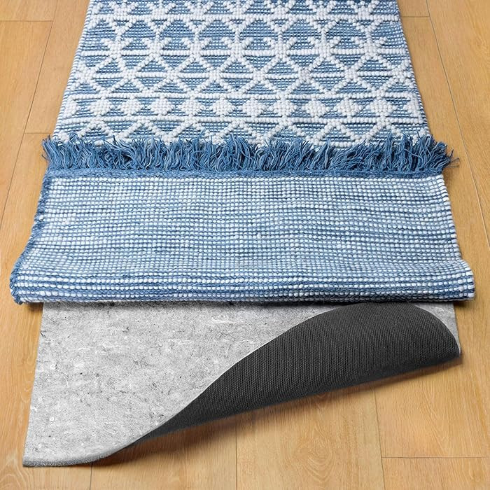 RUGPADUSA - Dual Surface - 2'6" x 9' - 1/4" Thick - Felt + Rubber - Non-Slip Backing Rug Pad - Sa... | Amazon (US)