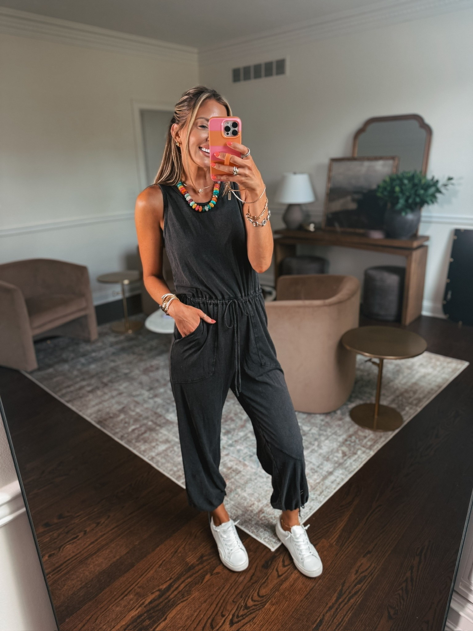 This lightweight jumpsuit from Target is SO comfy! It would be perfect for a summer vacation,  at the beach, travel outfits, or just a casual summer outfit!

#LTKootd #LTKgrwm #LTKmomlife