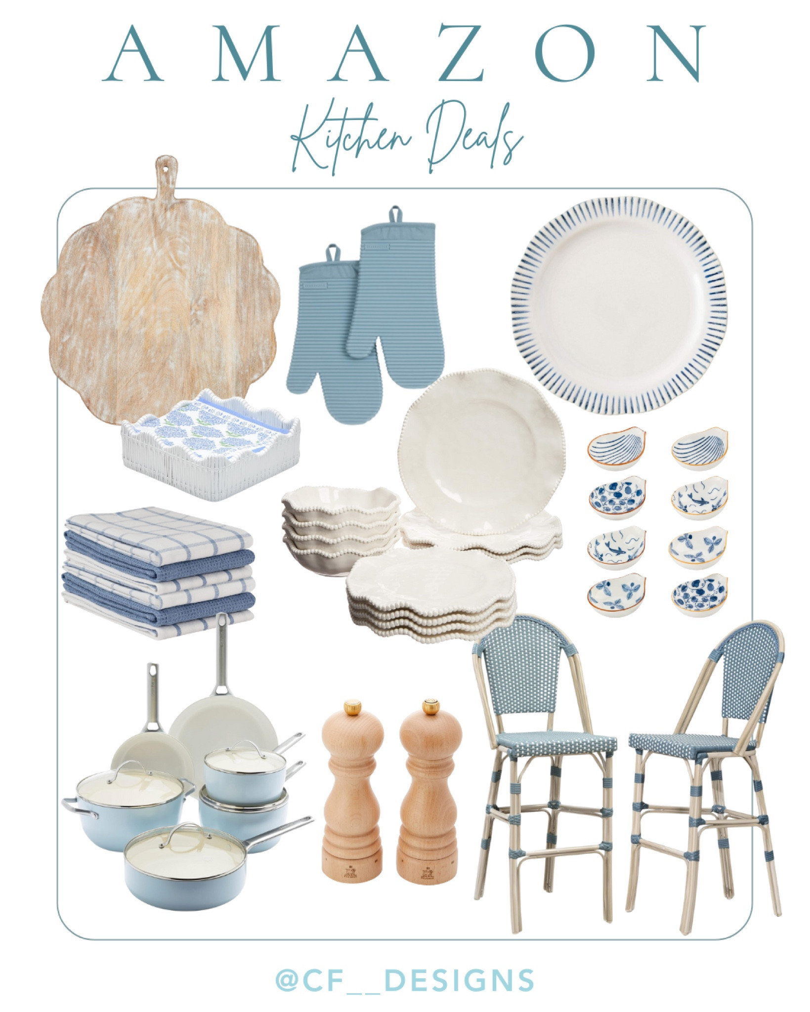 Bring coastal kitchen vibes into your home with these blue and white finds on sale at Amazon!  Perfect for creating a fresh and elegant space. 
#BlueAndWhite #KitchenFinds #CoastalDecor #AmazonDeals #KitchenStyle #SaleAlert #HomeInspo #BeachHouseVibes #ElegantKitchen #KitchenUpgrades



#LTKSaleAlert #LTKHome #LTKFindsUnder50