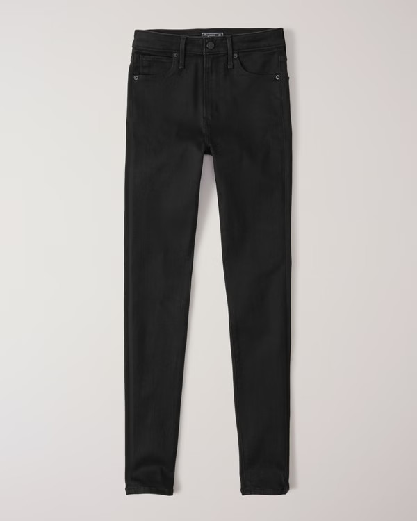 High Rise Super Skinny Jeans | Abercrombie & Fitch (US)