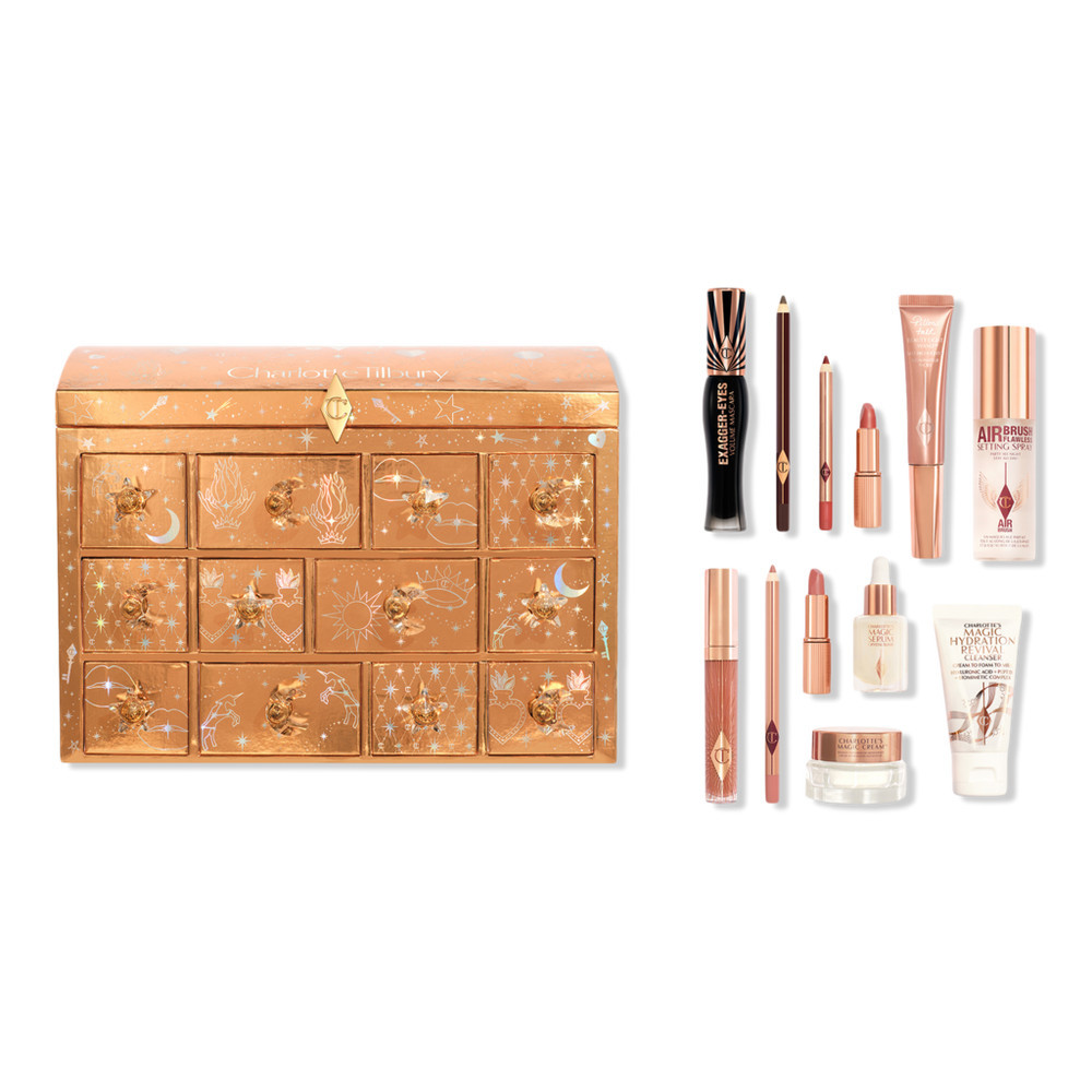 Charlotte Tilbury Charlotte's Beauty Treasure Chest Advent Calendar | Ulta