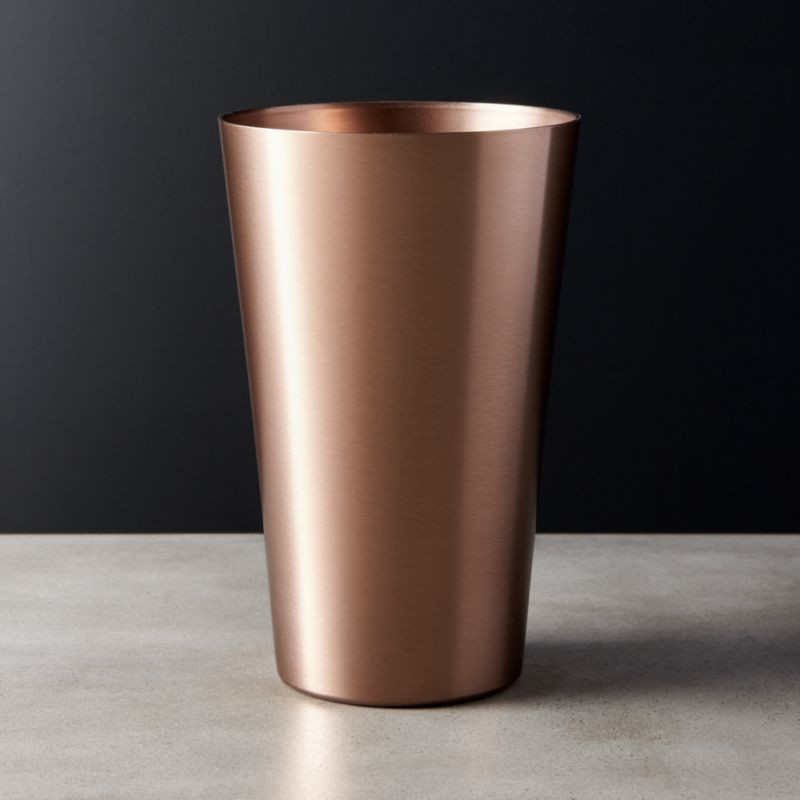Doris Bronze Aluminum Tumbler + Reviews | CB2 | CB2