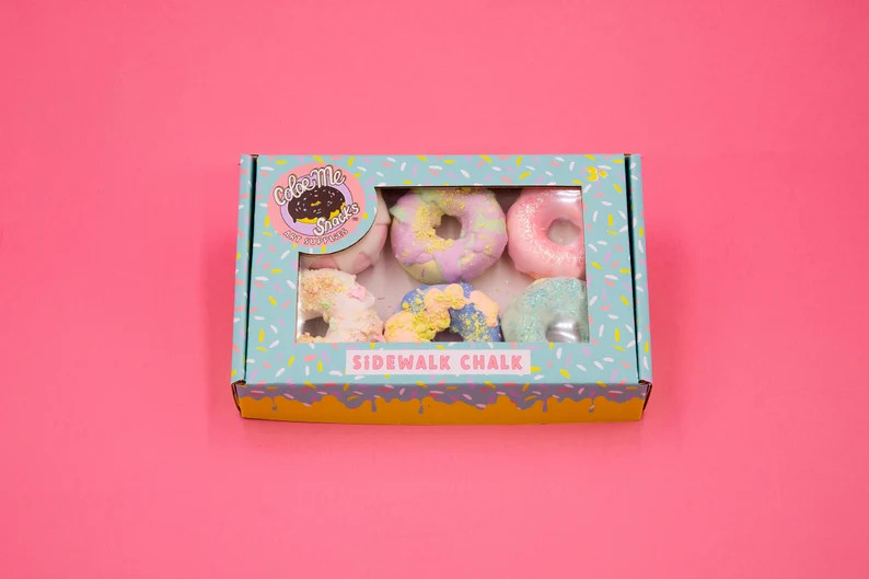 Donut Box Sidewalk Chalk | Etsy | Etsy (US)