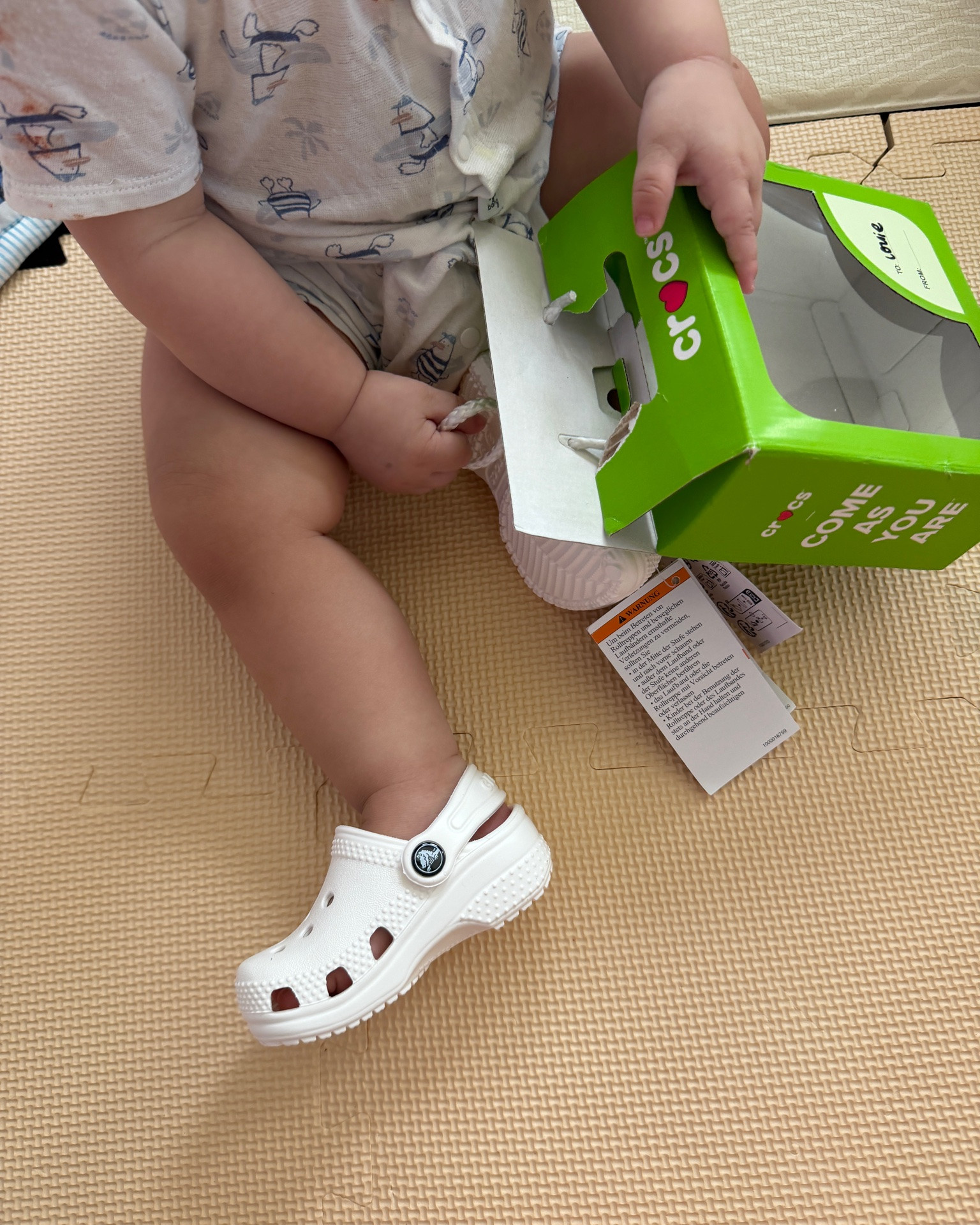 The twins’ first Crocs 🤍

#LTKBaby #LTKSaleAlert #LTKKids