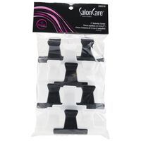 Black & White 2 Inch Butterfly Clamps | Sally Beauty Supply